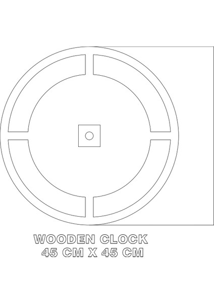 Ahşap Duvar Saati -Rattanduvar Saati - Hazeransaat modelleri