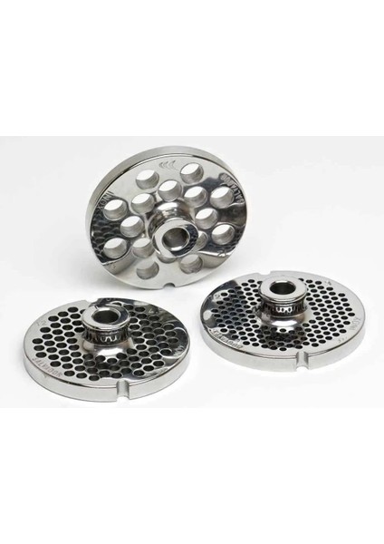 Inox Paslanmaz Kıyma Makinesi Aynası, Ağızı 12 No - 4 mm