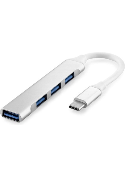 Type-C Hub 4*usb Beyaz HDX7032