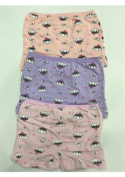 Ays 3lü Kız Boxer Set 1007-2