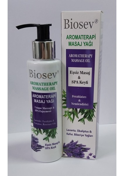 - Aromaterapi Masaj Yağı / Aromatherapy Massage Oil