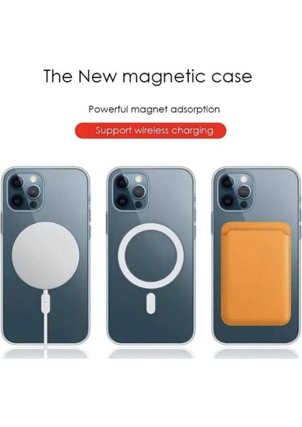 Iphone 14 Pro Max Magsafe Destekli Sert Silikon Kılıf fırsatları
