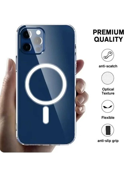Iphone 15 Magsafe Destekli Sert Silikon Kılıf indirimleri