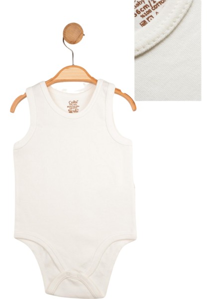 6'lı Bebek Badi Atlet Sıfır Kol, %100 Organik Kumaş Unisex Yeni Doğan Bebek Giyim , Erkek Bebek Giyim , Kız Bebek Giyim