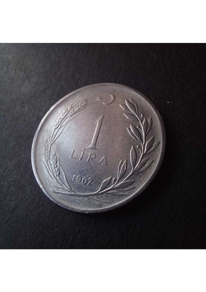 39963682CF5661BD3E 1962 Akmonital 1lira Ççt/ca Eski Madeni Para fırsatları