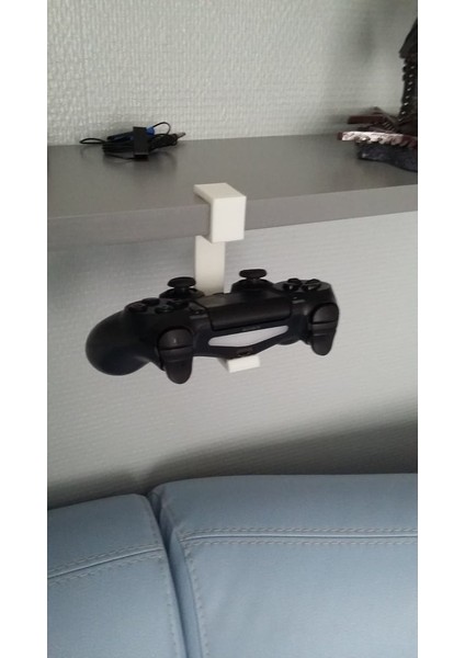 Raf 2 Konumu Için Dualshock 3/4 Askı Desteği (Plastik Aparattır)