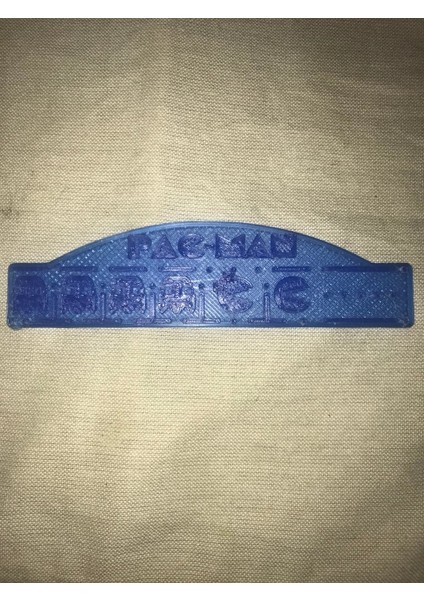 Pacman Plaketi (Plastik Aparattır!!!)