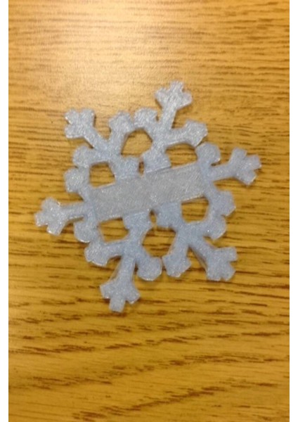 Kişiye Özel Kar Tanesi Süsü (Plastik Aparattır!!!) fırsatları