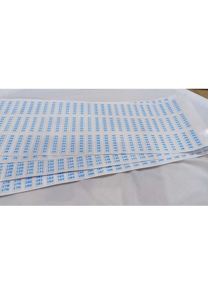 Kablo Numaratör Sticker, çoklu kablo taşıma ihtiyacınıza pratik çözüm sunar. Kablo karisma derdini ortadan kaldirir. Elastiktir. Kolay kopmaz. fiyatları