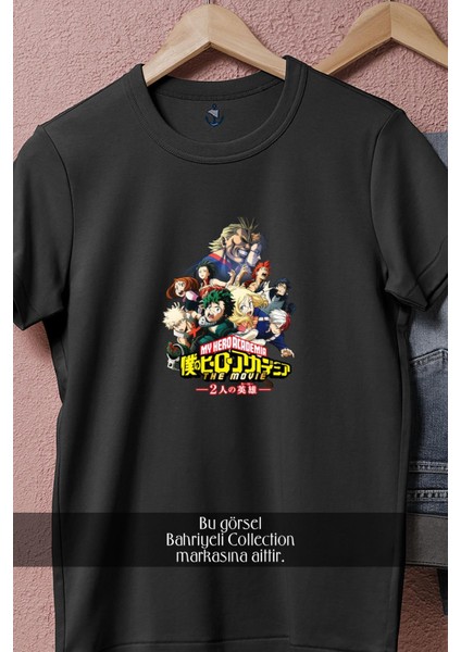 Oversize Boku No Hero Academi Movie Tasarımlı Unisex T-Shirt fiyatları