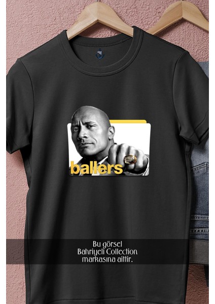 Oversize Ballers Yabancı Dizi Tasarımlı Unisex T-Shirt fiyatları