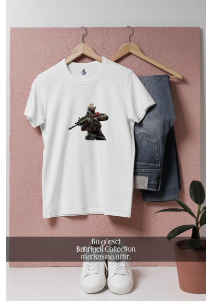 Oversize Call Of Duty- United Offensive Tasarımlı Unisex T-Shirt