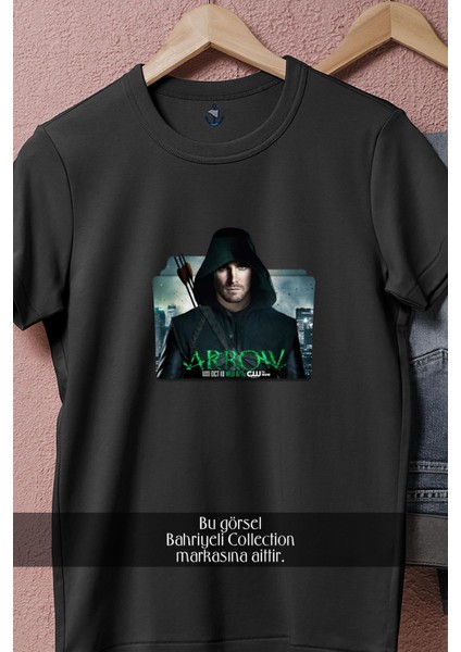 Oversize Arrow Yabancı Dizisi Tasarımlı Unisex T-Shirt fiyatları