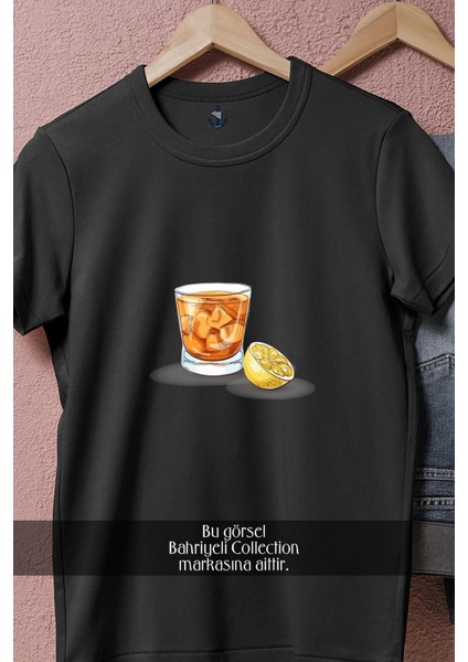 Oversize Godfather Cocktail Stinger Negroni Vodka Tasarımlı Unisex T-Shirt fiyatları