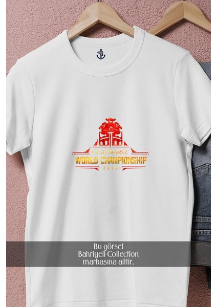 Oversize Guild Wars 2 Logo World Championship Tasarımlı Unisex T-Shirt fiyatları