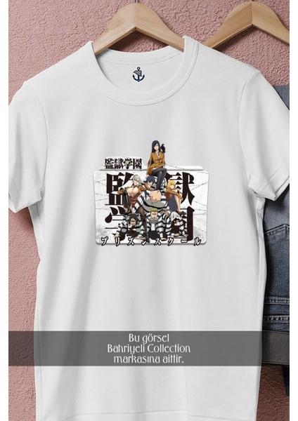 Oversize Kangoku Gakuen Prison School Tasarımlı Unisex T-Shirt fiyatları