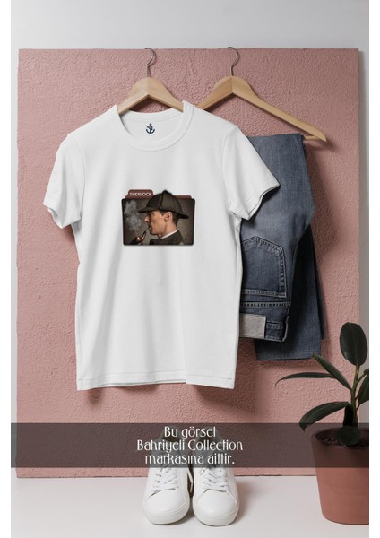 Oversize Sherlock Yabancı Dizi Tasarımlı Unisex T-Shirt fiyatları