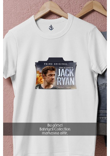 Oversize Tom Clancy Jack Ryan Tasarımlı Unisex T-Shirt fırsatları