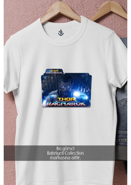 Oversize Thor Ragnarok Tasarımlı Unisex T-Shirt modelleri