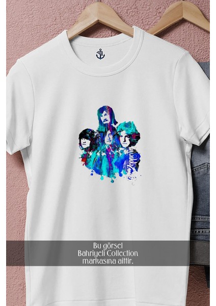 Oversize Graphic Design LED Zeppelin Tasarımlı Unisex T-Shirt fiyatları