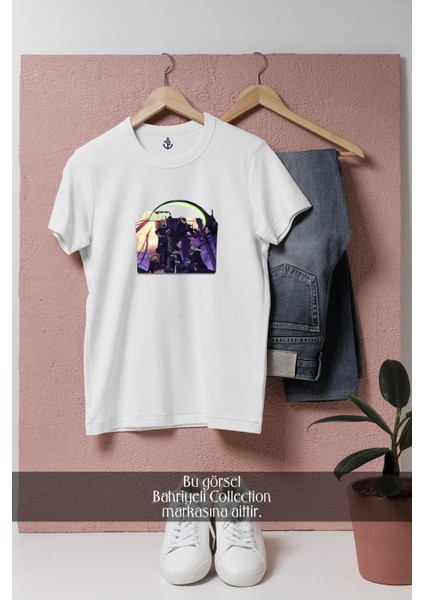 Oversize Owari No Seraph Tasarımlı Unisex T-Shirt