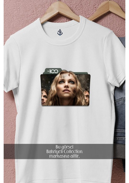 Oversize The 100 Yabancı Dizi Tasarımlı Unisex T-Shirt fırsatları