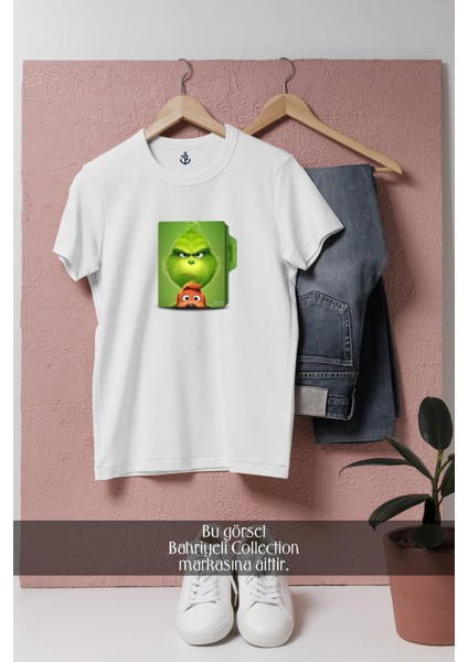 Oversize The Grinch Tasarımlı Unisex T-Shirt fiyatları