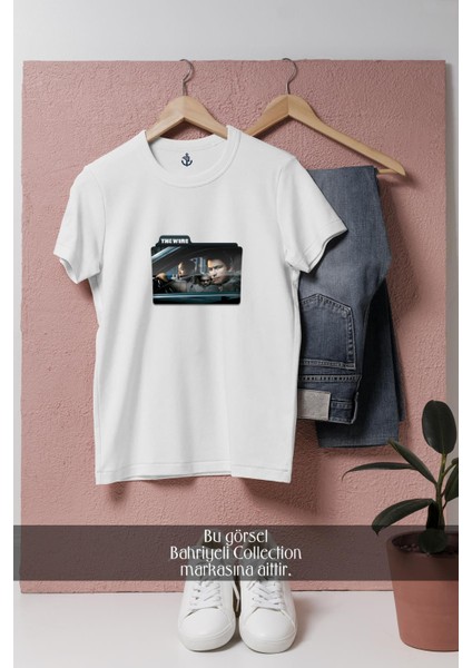 Oversize The Wire Folder Icon Tasarımlı Unisex T-Shirt