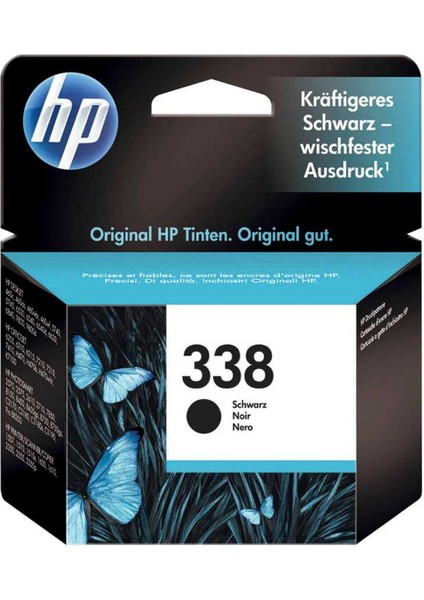 Hp 338 Siyah Orjinal Kartuş 0,48K