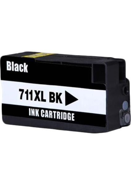 Hp 711XL Siyah Muadil Kartuş 79 Ml.