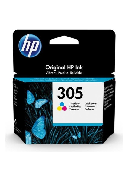 Hp 305 Renkli Orjinal Kartuş 0,1k
