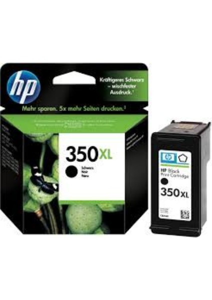 Hp 350XL Siyah Orjinal Kartuş 1k