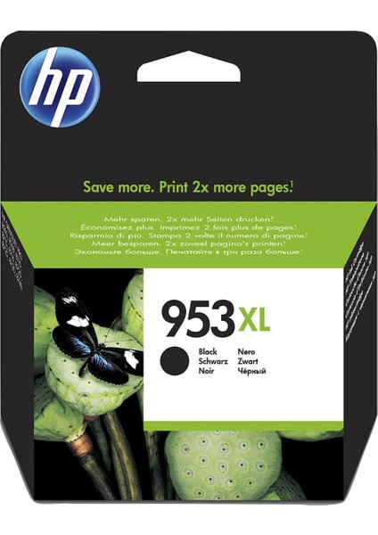 Hp 953XL Siyah Orjinal Kartuş 2k