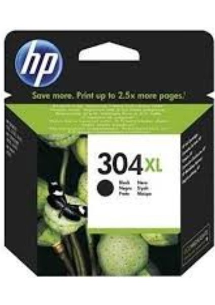 Hp 304XL Siyah Orjinal Kartuş 0,3k
