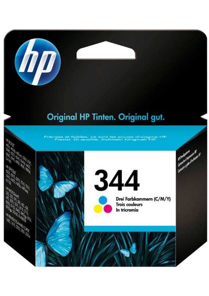 Hp C9363E (344) Renkli Orjinal Kartuş 0,58K