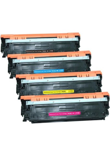 Hp CE743A Kırmızı Muadil Toner 7,3k