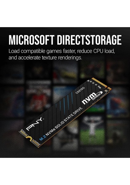 Teknoteg - Pny CS2150 1tb 10200/8300 Mb/s M.2 Nvme SSD (M280CS2150-1TB-TB)