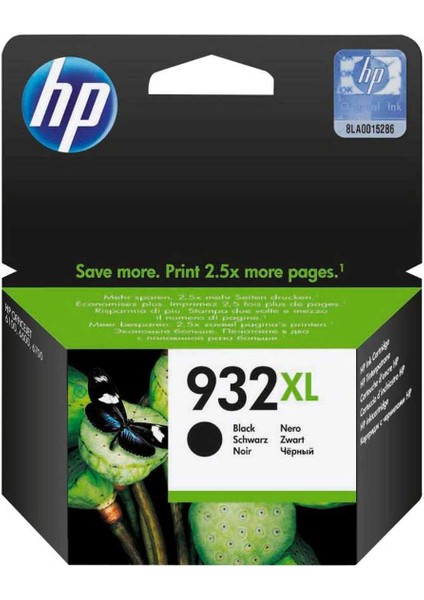 Hp 932XL Siyah Orjinal Kartuş 1k
