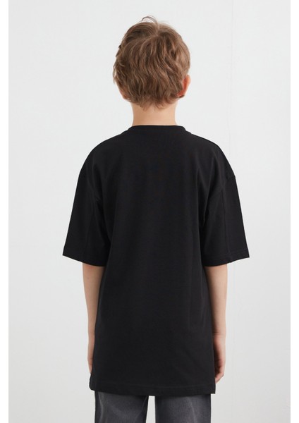 Newyork Yazı ve Ayıcık Baskılı Erkek Çocuk Tişört modelleri