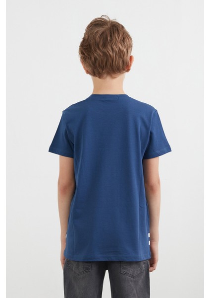 %100 Pamuk Brooklyn Baskılı Erkek Çocuk Tişört fırsatları