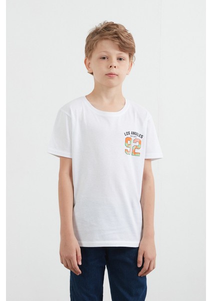 Önü ve Arkası 92 Baskılı Erkek Çocuk Tişört