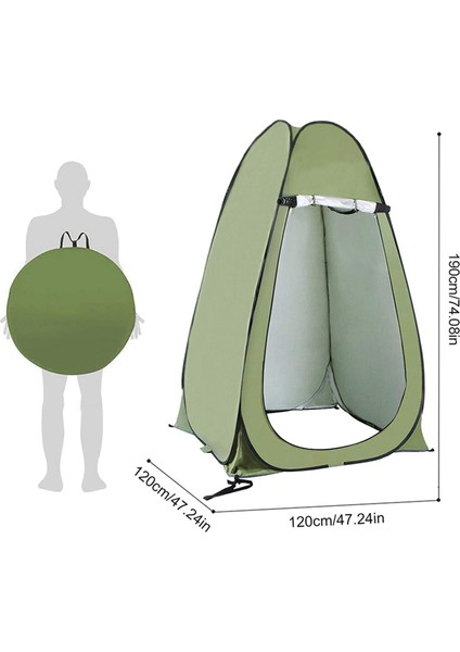 Kamp Duş ve Soyunma Çadırı – 190X120X120 cm | Kaliteli Su Geçirmez Kumaş, Görünmez Iç Yapı, Taşınabilir Mahremiyet Kabini – Hızlı Kurulum modelleri