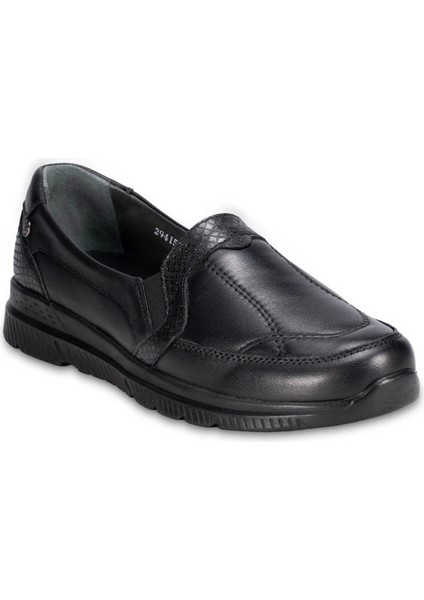 Dılmen-G Kadın Deri Comfort Ayakkabı Siyah modelleri