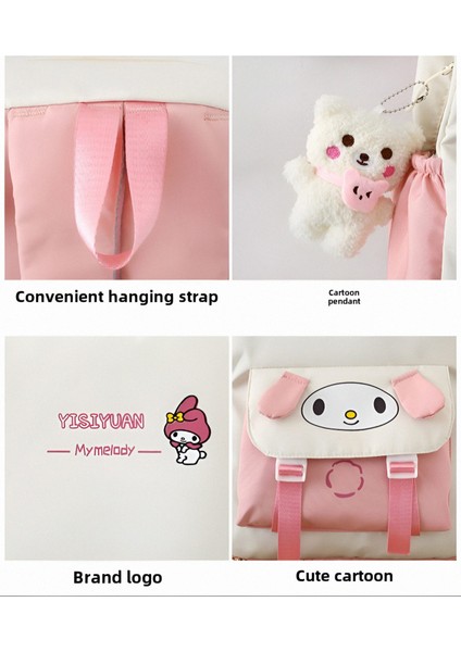 Sanrio Kuromi Cinnamoroll My Melody Pompompurin Okul Takım Seti