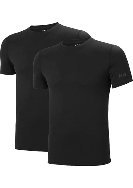 2 Pack Cotton Erkek Kısa Kollu T-Shirt