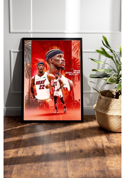 Jimmy Butler Çerçeveli Tablo - Basketbol Nba Posteri Tablo fiyatları