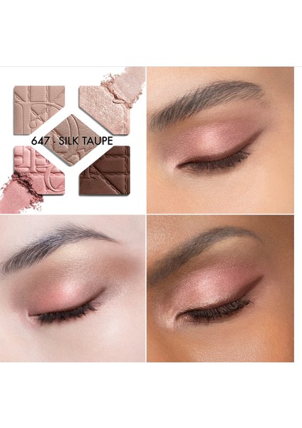 Diorshow 5 Couleurs 5 Couleurs Cannage Limited Edition Long-Wearing Eyeshadow - Far Paleti 647 fiyatları