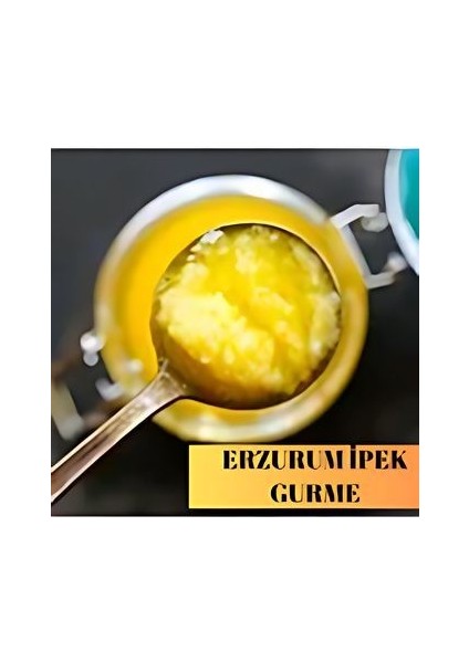 Erzurum Ipek Gurme Leben Eritilmiş Tereyağ-Sade Yağ- Ghee Yağı (900 Gram)
