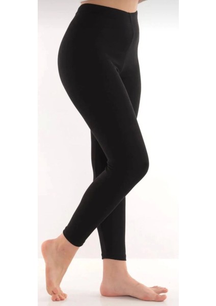 Kadın Siyah Termal Tayt Içi Şardonlu modelleri