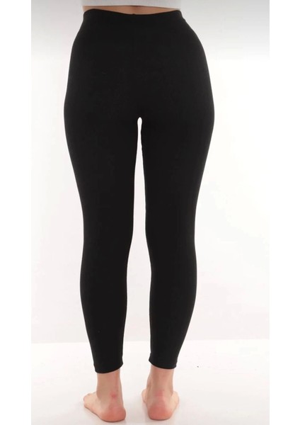 Kadın Siyah Termal Tayt Içi Şardonlu fırsatları